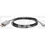 Кабель-адаптер VCOM USB Type-Cm --> DP1.4v (m) 8K@60Hz, 1.8m , Alum Shell, фото3