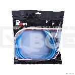 Шнур питания с фиксатором REM IEC 60320 C13/IEC 60320 C14, 10 А/250 В (3 * 1,0), длина 1,8 м, синий R-10-Cord-C13-C14-1.8-Blue, фото4