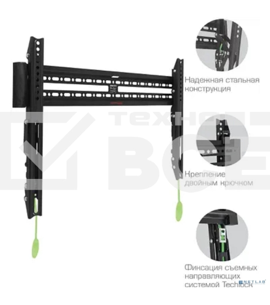 Кронштейн Arm media PLASMA-12 черный Кр. стал. наст. для TV 35