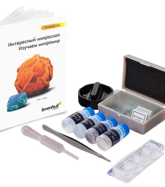 Микроскоп Levenhuk LABZZ M101 MOONSTONE Лунный камень