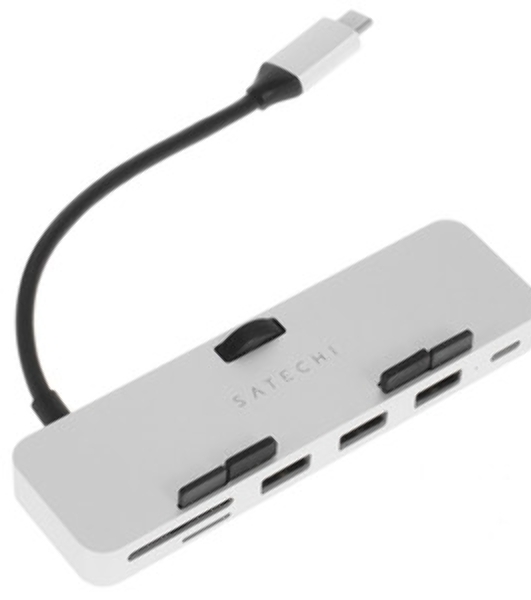 Док-станция Satechi ST-TCIMHS, USB Type-C, USB 3.0/USB Type-C/SD/Micro SD, USB Type-C