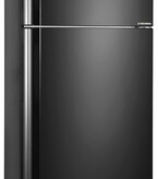 Холодильник Sharp SJ-XE59PMBK черный двухкамерный 430/148л морозилка сверху, No Frost