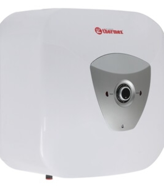 Водонагреватель электрический Thermex Pro H 30-O белый, накопительный, 30 л, 1,5 кВт, настенный, горизонтальный, бак с покрытием из биостеклофарфора, для установки над раковиной