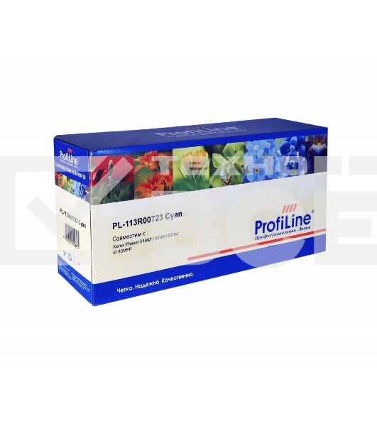 Картридж PL-113R00723 для принтеров Rank Xerox Phaser 6180/6180N/6180DN/6180MFP Cyan 6000 копий ProfiLine