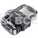 Флеш диск 128GB SanDisk Ultra Android Dual Drive OTG, m3.0/USB 3.0, Black, фото5