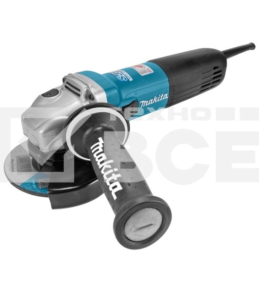Угловая шлифовальная машина Makita GA5040C УШМ,ф125мм, 1400Вт,2800-11000об\м,2.5кг,кор,муфта SJSII,anti-restart,пл. пуск