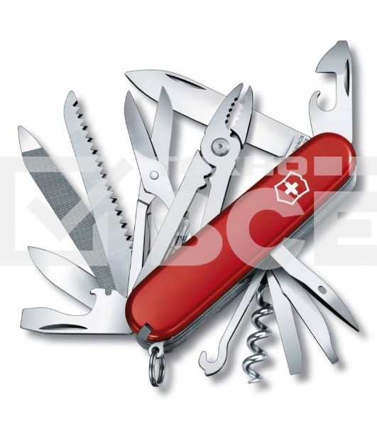 Нож перочинный Victorinox Handyman (1.3773) 91мм 24функций красный карт.коробка
