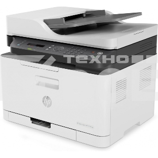 МФУ лазерный HP Color LaserJet 179fnw (4ZB97A), А4, цветной, печ. до 18 стр/мин. (ч/б) до 4 стр/мин. (цвет), скан. до 15 стр/мин. (ч/б) 6 стр/мин. (цвет), 600x600dpi, USB, RJ-45, Wi-Fi, Air Print, Mopria