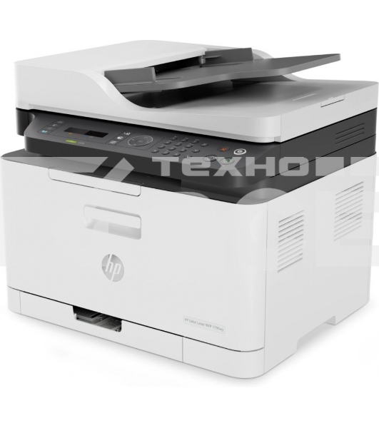 МФУ лазерный HP Color LaserJet 179fnw (4ZB97A), А4, цветной, печ. до 18 стр/мин. (ч/б) до 4 стр/мин. (цвет), скан. до 15 стр/мин. (ч/б) 6 стр/мин. (цвет), 600x600dpi, USB, RJ-45, Wi-Fi, Air Print, Mopria
