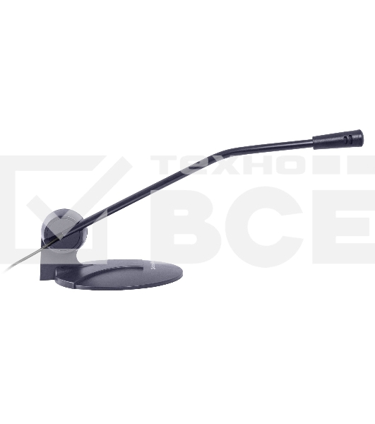 Микрофон Defender MIC-117 черный, кабель 1.8 м