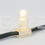 Гирлянда Neon-night LED Clip Light 12V шаг 150 мм, цвет диодов теплый белый, Flashing (белый), фото4