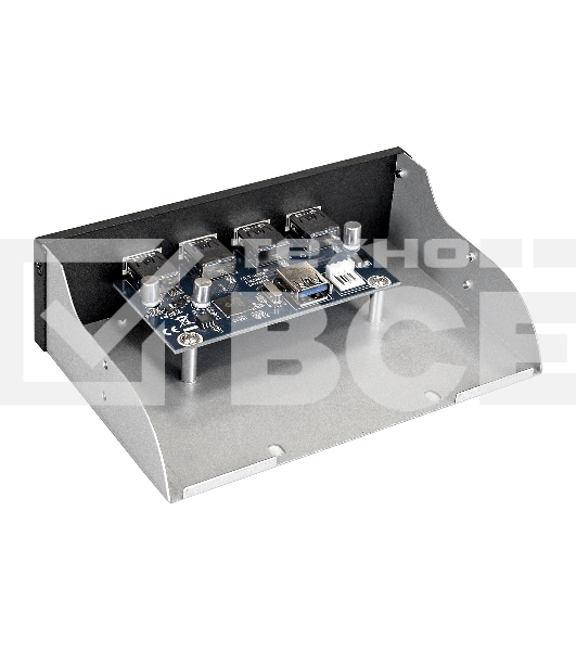 Планка USB на переднюю панель ExeGate EX289290RUS U5H-625, 5,25