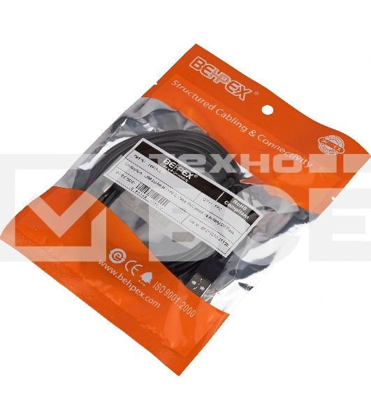 Кабель USB (m)-USB Type-C (m) 2м черный