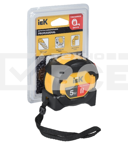 Рулетка измерительная Professional 5м IEK TIR10-3-005