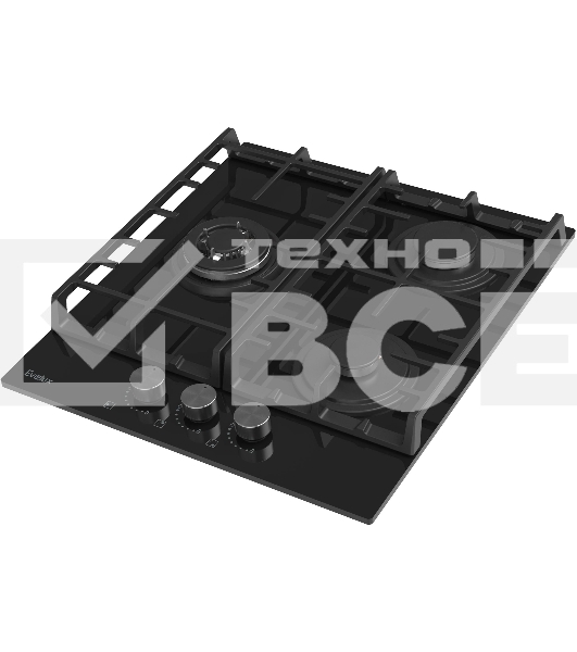 Газовая варочная панель Evelux HEG 450 BG