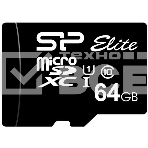 Флеш карта microSDXC 64Gb Class10 Silicon Power SP064GbSTXBV1V20 Elite w/o adapter, фото2