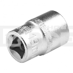 Головка торцевая, 19 мм, 12-гранная, CrV, под квадрат 1/2