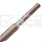 Бур по бетону, двойная спираль, Cobalt W-tip, 16x260 мм, SDS PLUS Denzel, фото6