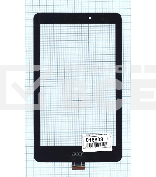 Сенсорное стекло (тачскрин) для Acer Iconia Tab A1-850. черное