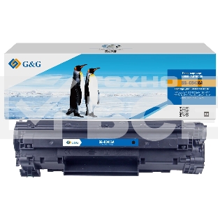 Картридж лазерный G&G GG-CB436A черный (2000стр.) для HP LJ P1505/ M1120/M1522