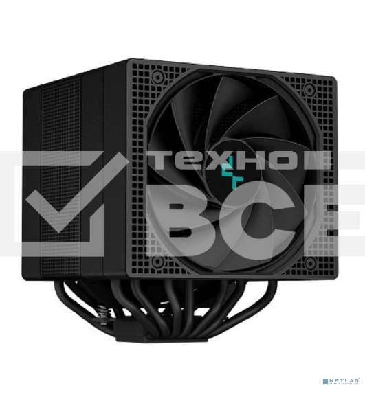 Кулер для процессора DEEPCOOL ASSASSIN IV черный, 120 мм, алюминий/медь, 1700 об/мин, 29.3 дБ, 4 pin, 280 Вт, 164 мм