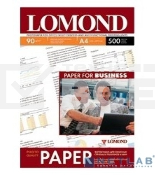 Бумага Lomond 0102131 A4/90г/м2/500л./белый матовое для струйной печати