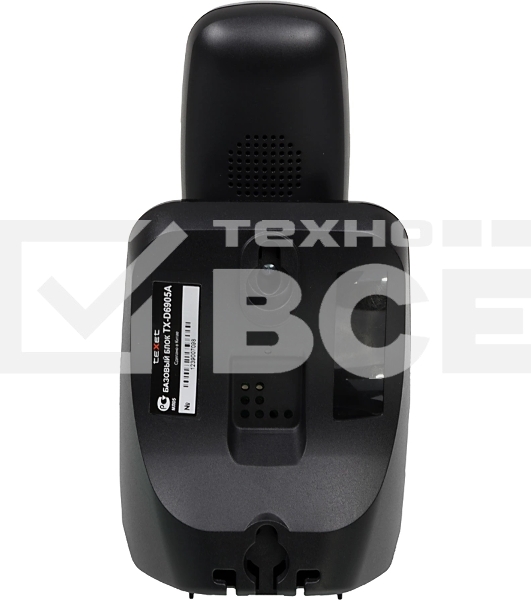 Радиотелефон teXet TX-D6905A черный (громкая связь,телефонная книга на 50 имен и номеров, определитель номера, будильник)
