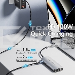 Мультифункциональный хаб Vention USB Type C 8 в 1, фото5