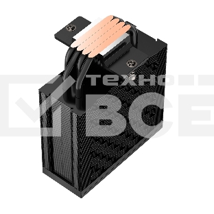 Кулер для процессора PCCooler RZ400 V2 BK черный 120мм алюминий+медь 2000rpm 32db 4-pin 230W 155мм