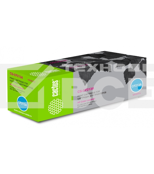 Картридж лазерный Cactus CS-CF213A пурпурный (1800 стр.) для HP LaserJet Pro 200 M251/M276