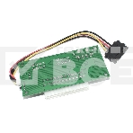 Переходная плата для подключения питания HDD SATA к отдельному блоку питания с выключаетлем, фото 1
