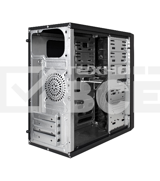 Компьютерный корпус Exegate EX284032RUS Minitower BA-203U Black, mATX, <без БП>, 2*USB+1*USB3.0, Audio
