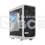 Корпус ПК без блока питания Fractal Design Meshify 2 Compact RGB TG Light Tint, Midi-Tower, 4x120mm RGB, 2xUSB-A 3.2 + 1xUSB 3.2 Type-C ATX, mATX, mITX White, фото10