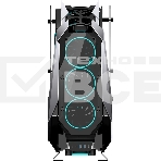 Корпус без блока питания JONSBO MOD-5, Full-Tower, TG, no fans, 2xUSB-A 3.0 + 1xUSB-C 3.2, ATX, mATX, mITX Gray, фото11