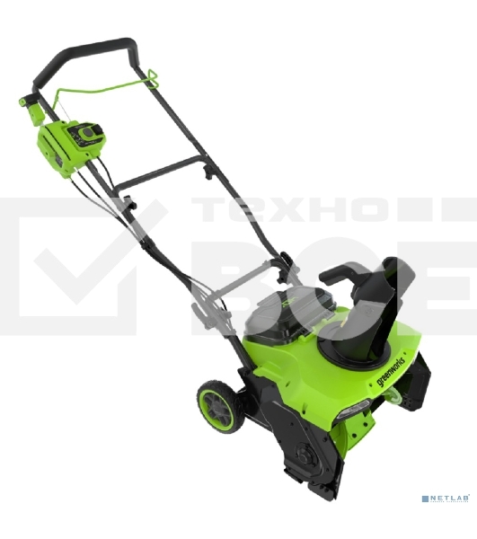 Снегоуборщик аккумуляторный Greenworks GD40STX2 40V, 51 см, бесщеточный, без АКБ и ЗУ 2603407