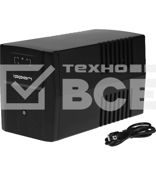 Источник бесперебойного питания Ippon Back Basic 1500 Euro 900Вт 1500ВА черный
