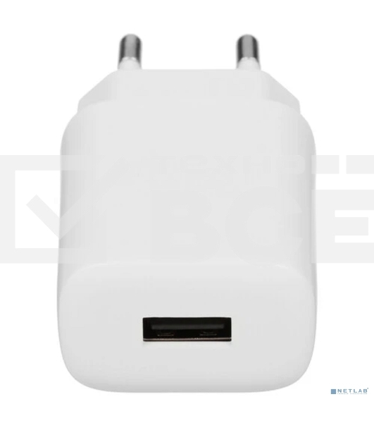 Сетевое зарядное устройство HOCO C134A/ Сетевое ЗУ/ 1 USB/ Выход: 10.5W/ White