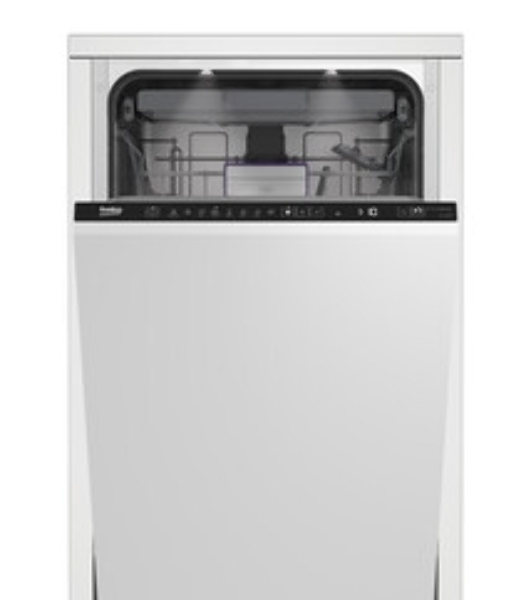 Встраиваемая посудомоечная машина Beko BDIS38121Q, белый, 44.8 см, 11 компл., 46 дБ, класс A