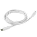 Кабель Qumo, Type С - Type C, 1м, 20В, 5А, 100 Вт, опл. PVC/пружинка у коннектора, кон. PVC, черный, фото 1