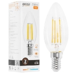 Лампа светодиодная филаментная Gauss Filament 12Вт цок.:E14 свеча св.свеч.бел.нейт. (упак.:10шт), фото15