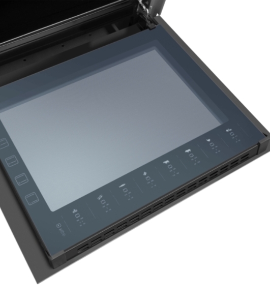 Плита электрическая Maunfeld MEC55CS08D серебристый, конфорок 4 шт, духовка 60 л, 50 см x 85 см x 60 см