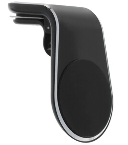 Держатель автомобильный для смартфонов OLMIO Magnet Clip, черный