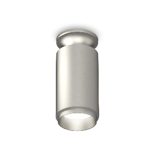 Светильник Ambrella Light XS6324080 SSL/MCH серебро песок/хром матовый MR16 GU5.3 (N6904, C6324, N6123)