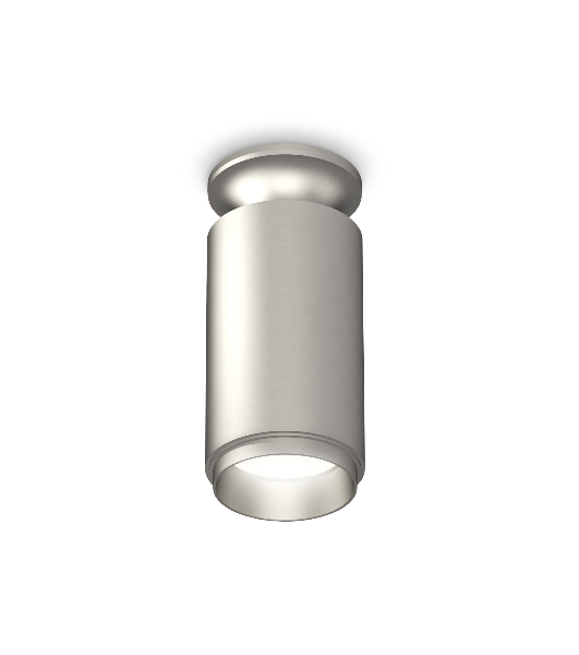 Светильник Ambrella Light XS6324080 SSL/MCH серебро песок/хром матовый MR16 GU5.3 (N6904, C6324, N6123)