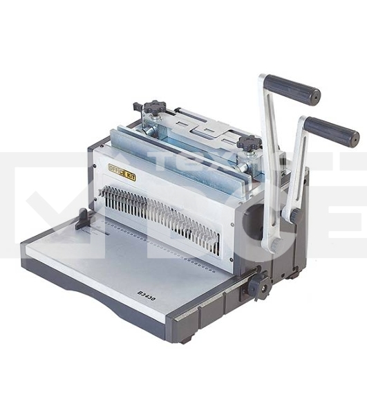 Переплетчик Office Kit B3430 A4/перф.30л.сшив./макс.120л./метал.пруж. (5.5-14.3мм) шаг 3:1, 34 отверстия, 300мм