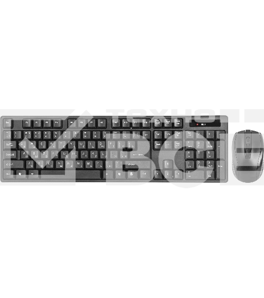 Клавиатура + мышь Defender C-915 RU Black USB 45915 Беспроводной, полноразмерный