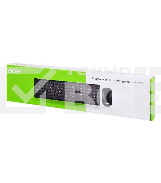 Комплект клавиатура и мышь Acer OKR030 [ZL.KBDEE.005] Combo wilreless USB slim black