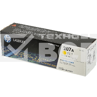 Картридж лазерный HP 207A желтый для M255/MFP M282/M283 1250 стр