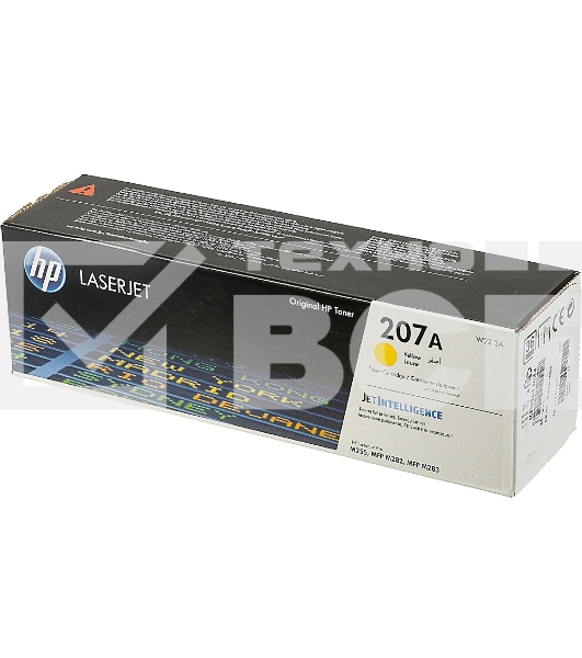 Картридж лазерный HP 207A желтый для M255/MFP M282/M283 1250 стр