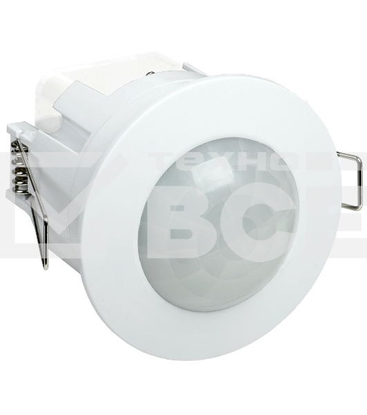 Детектор движения ДД 201 1200Вт 360град. 6М IP20 бел. ИЭК LDD11-201-1200-001
